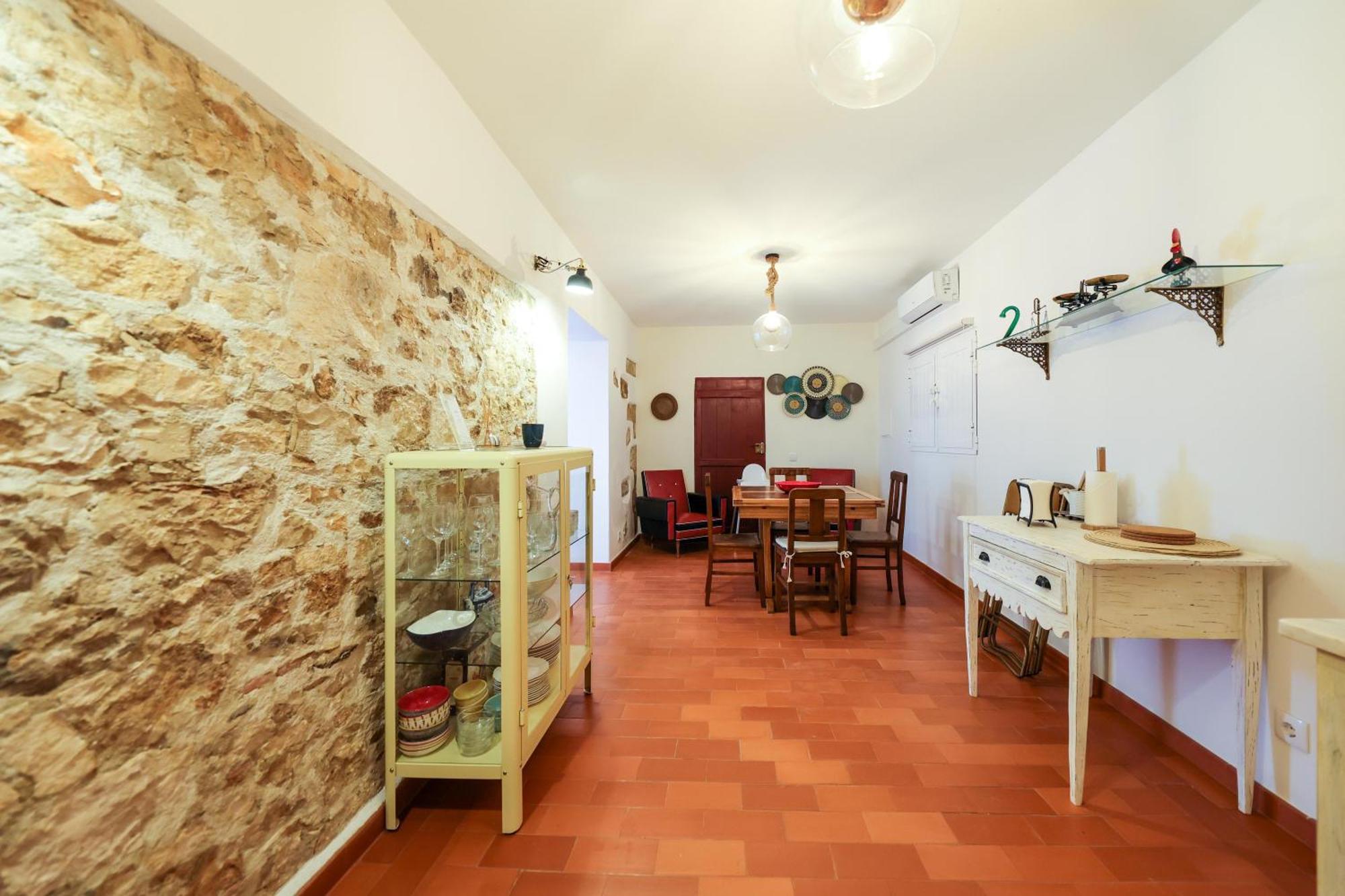 Renovated Wine Press House - With Pool Villa ปอร์โต เด มอส ภายนอก รูปภาพ